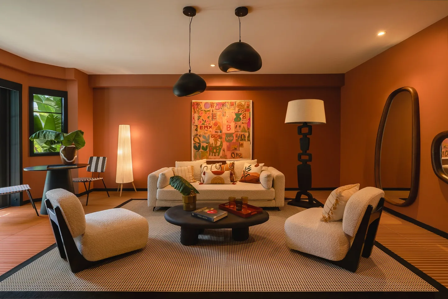 Living area — Grand Luxe Suite — Maison Felix, Miami Beach